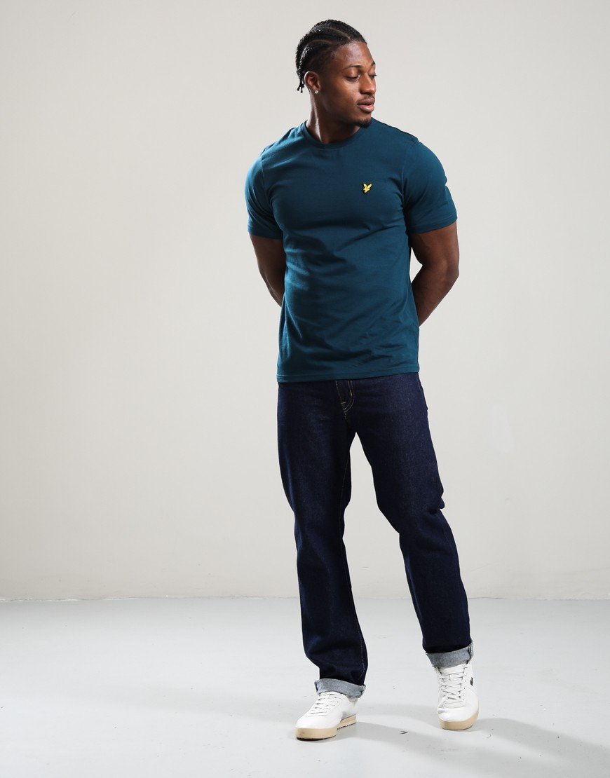 Lyle & Scott Plain T-Shirt Rich Teal Lyle & Scott Plain T-Shirt Rich Teal