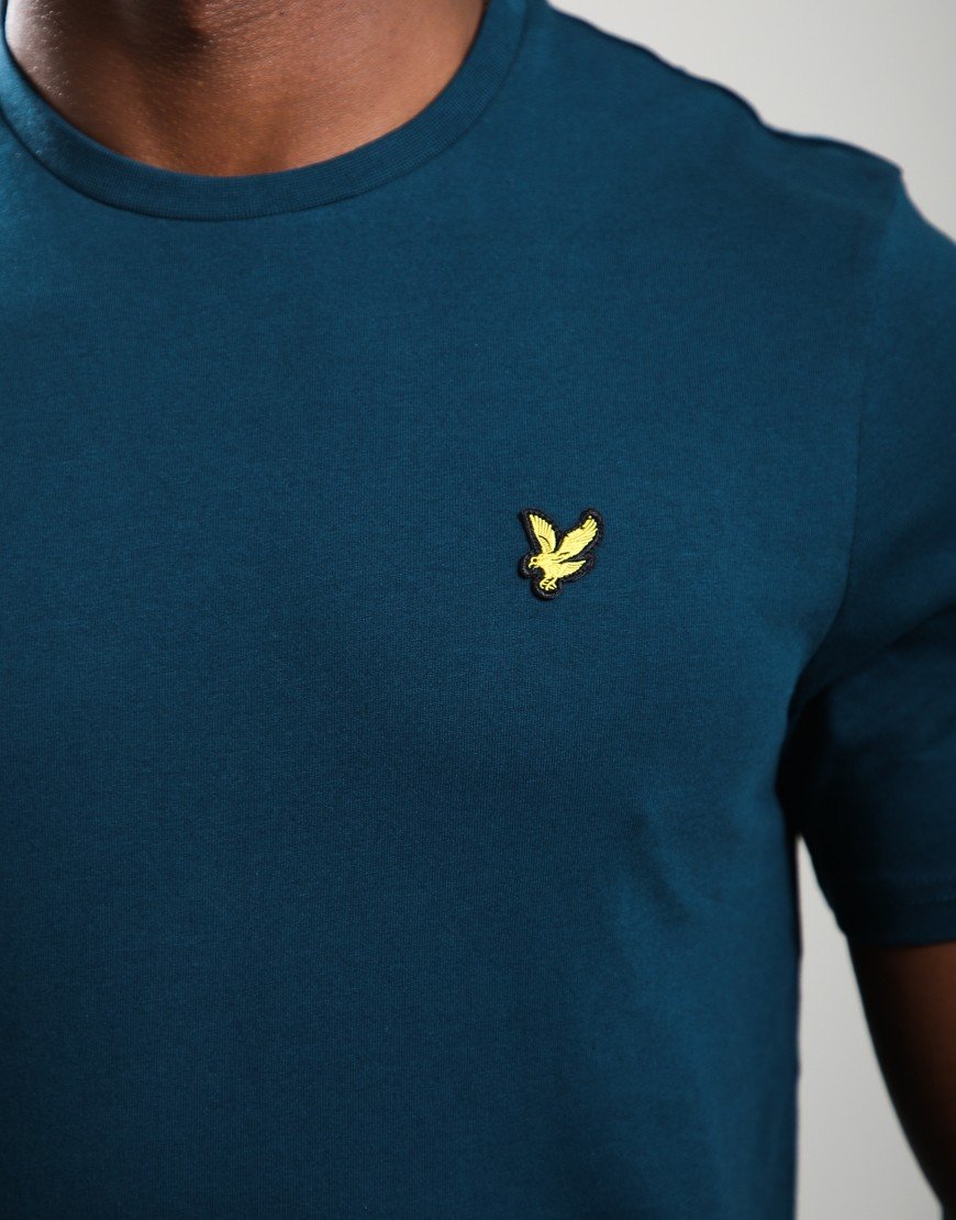Lyle & Scott Plain T-Shirt Rich Teal Lyle & Scott Plain T-Shirt Rich Teal