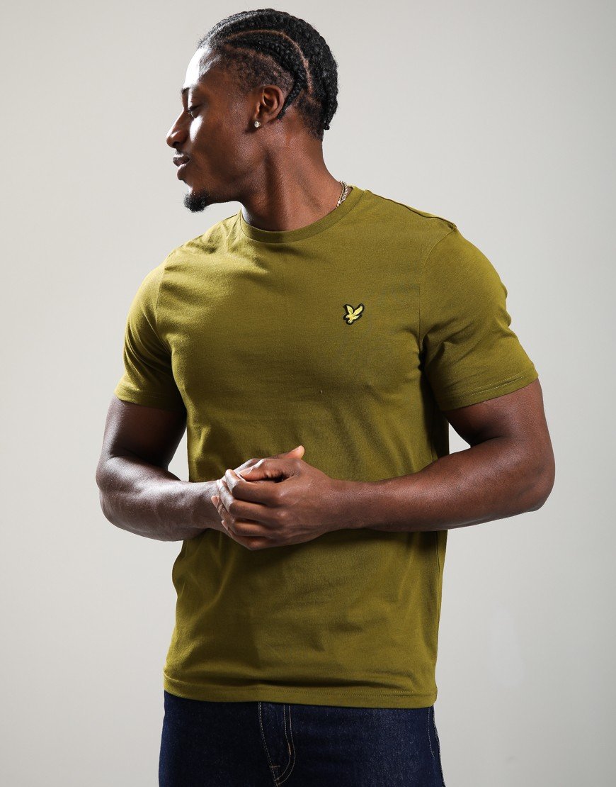 Lyle & Scott Plain T-Shirt Tree Green Lyle & Scott Plain T-Shirt Tree Green