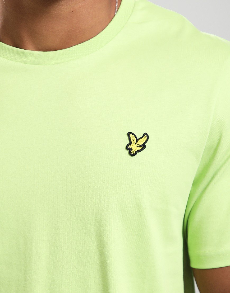 Lyle & Scott Plain T-Shirt Vibrant Kiwi