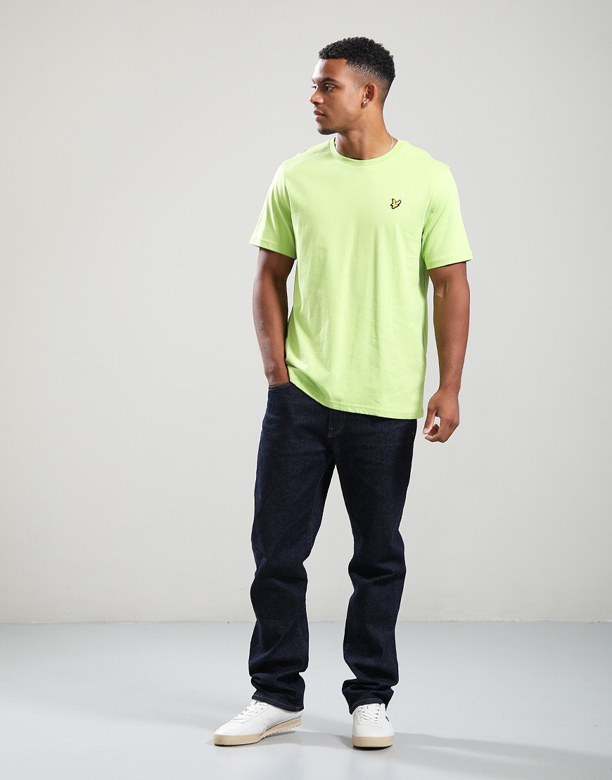 Lyle & Scott Plain T-Shirt Vibrant Kiwi
