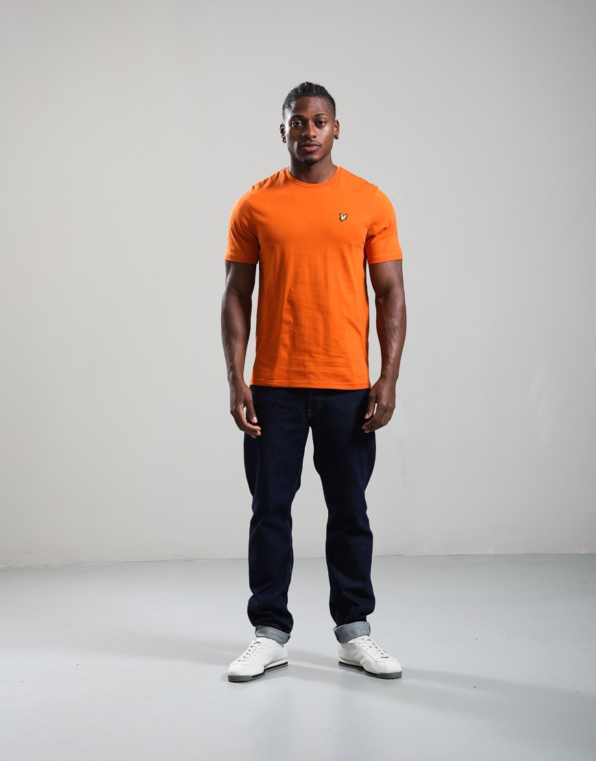 Lyle & Scott Plain T-Shirt Broad Orange