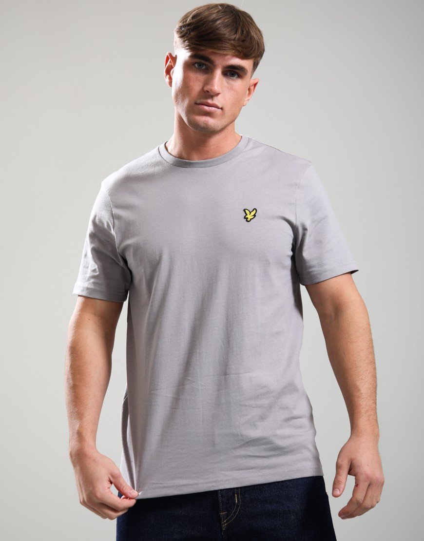 Lyle & Scott Plain T-Shirt Gull Grey