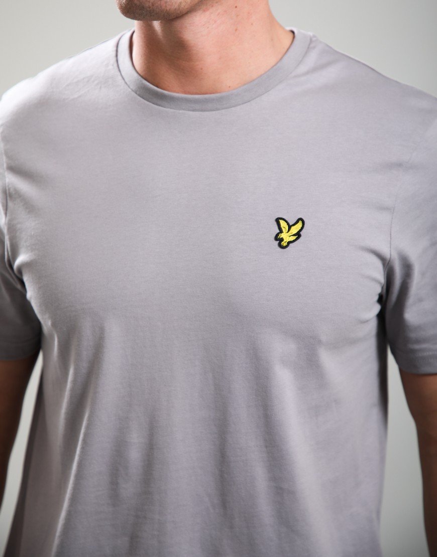 Lyle & Scott Plain T-Shirt Gull Grey