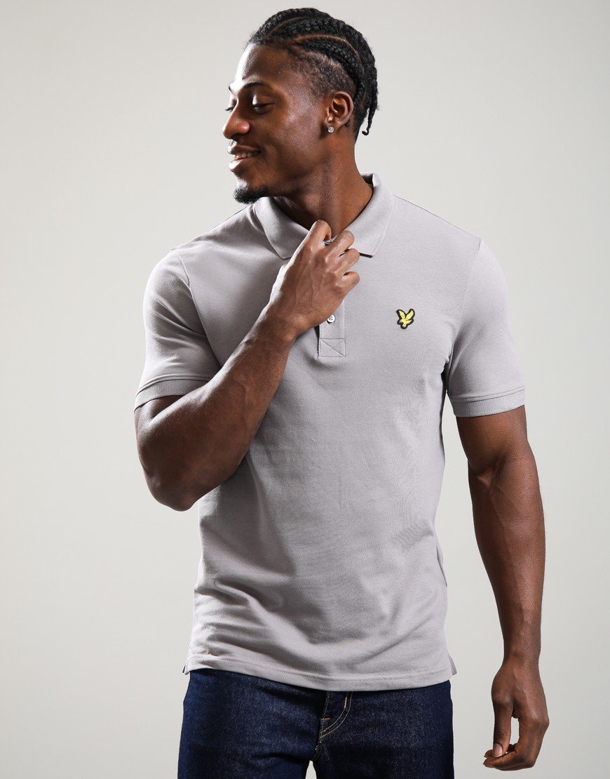 Lyle & Scott Polo Shirt Gull Grey Lyle & Scott Polo Shirt Gull Grey