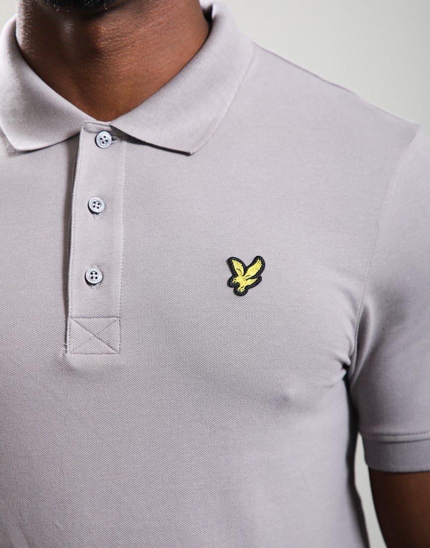 Lyle & Scott Polo Shirt Gull Grey Lyle & Scott Polo Shirt Gull Grey