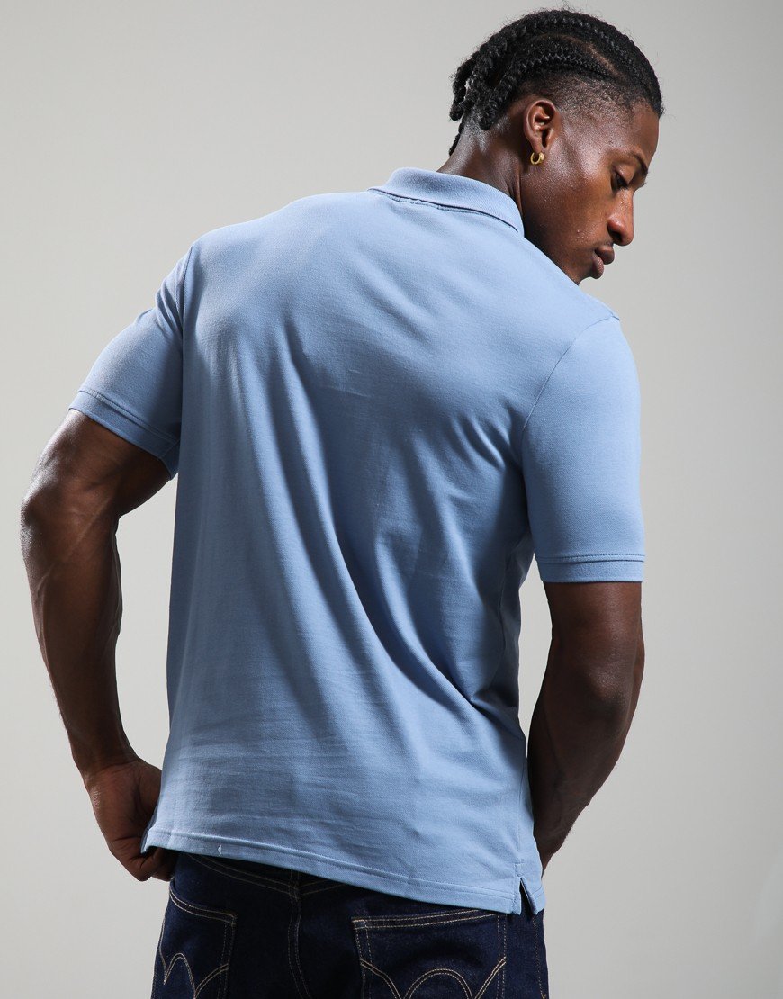 Lyle & Scott Plain Polo Shirt Power Blue