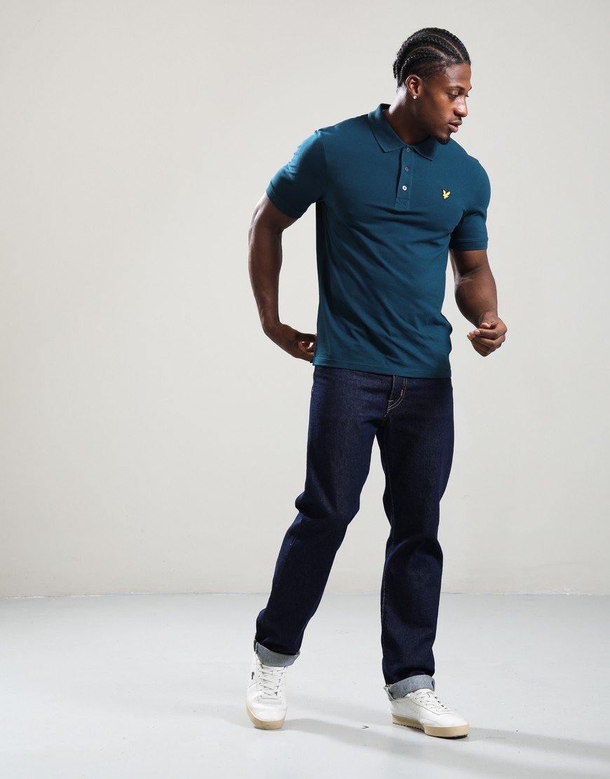 Lyle & Scott Polo Shirt Rich Teal Lyle & Scott Polo Shirt Rich Teal