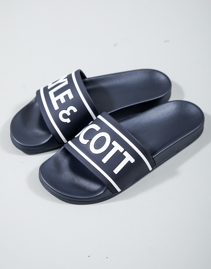 Lyle & Scott Pool Slider Dark Navy