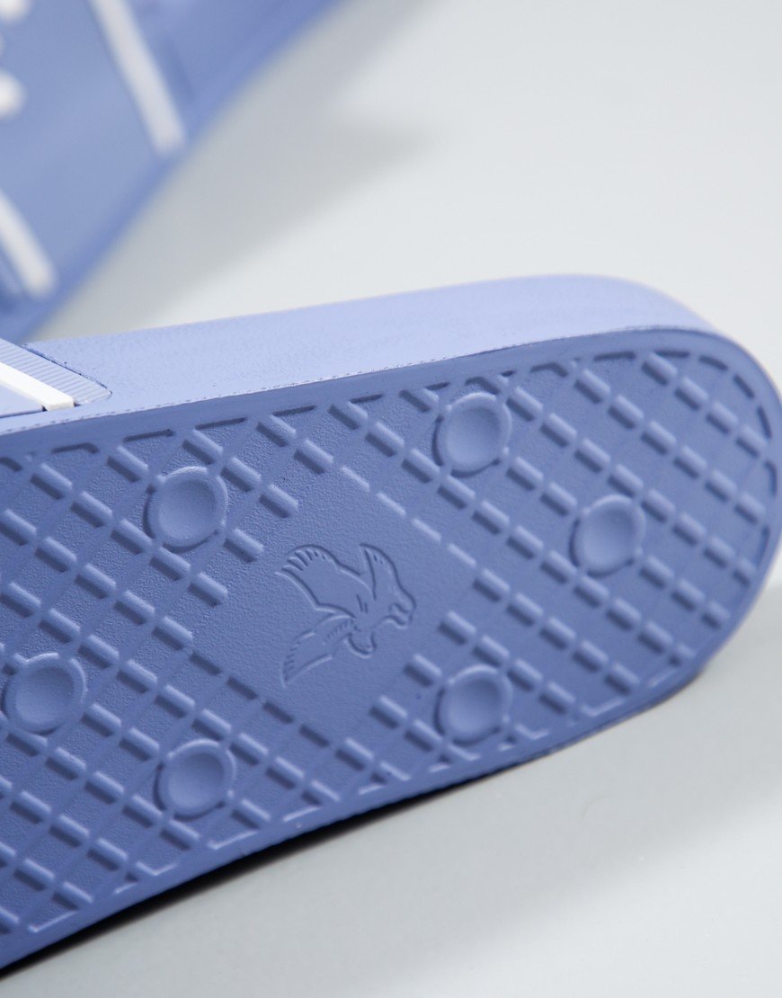Lyle & Scott Pool Sliders Bubble Blue