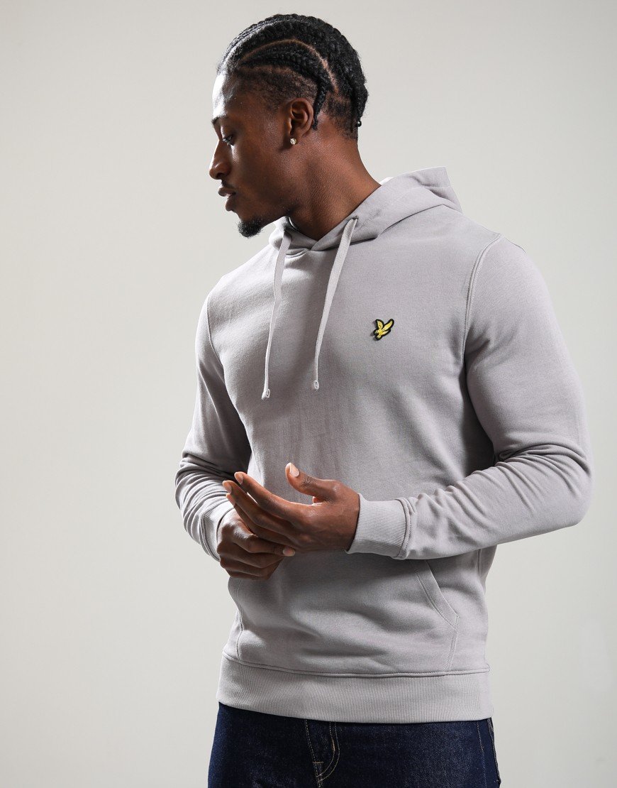Lyle & Scott Pullover Hoodie Gull Grey Lyle & Scott Pullover Hoodie Gull Grey