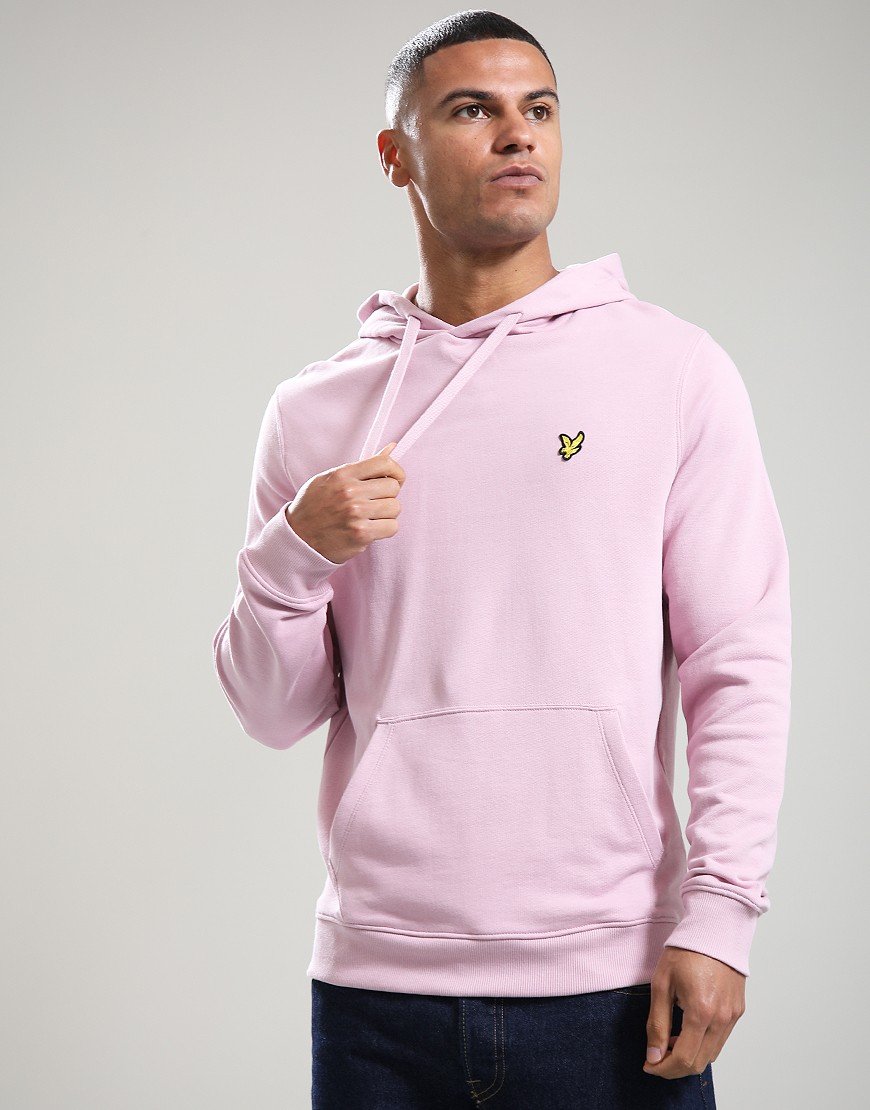 Lyle & Scott Pullover Hoodie Pink Light