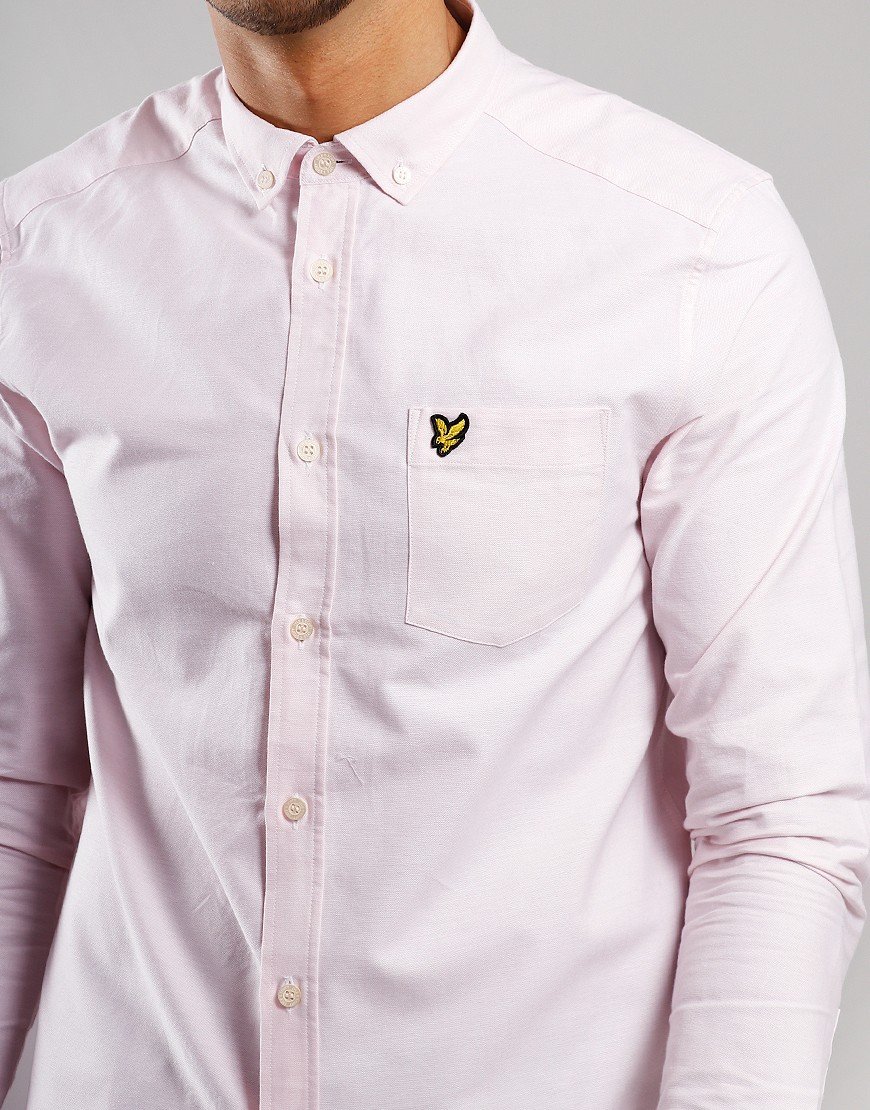 Lyle and Scott Mens Oxford Shirt 2XL White