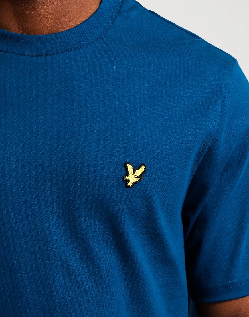 Lyle & Scott Skimap Graphic T-Shirt Apres Navy