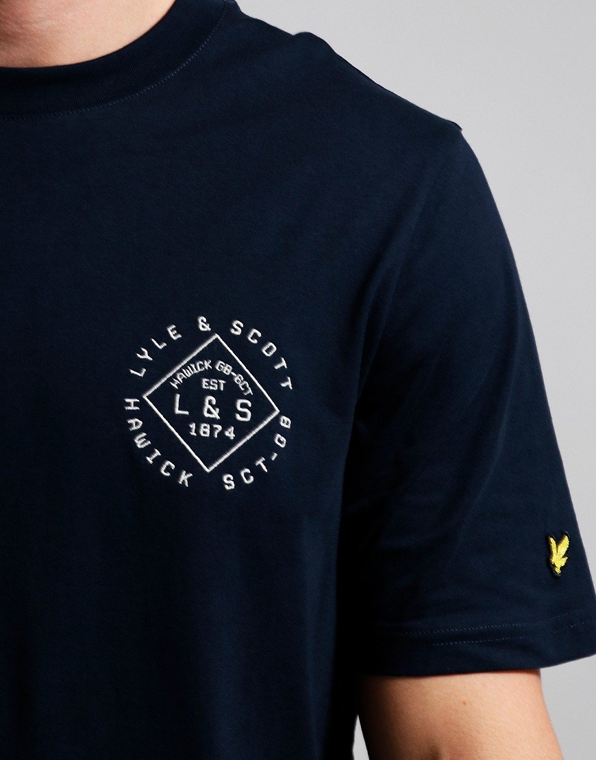 Lyle & Scott Stamp T-Shirt Dark Navy
