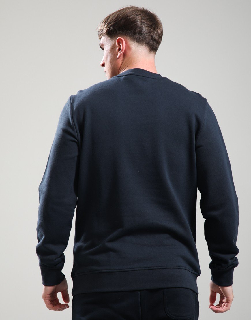 Lyle & Scott Superfine Crew Neck Sweat Dark Navy