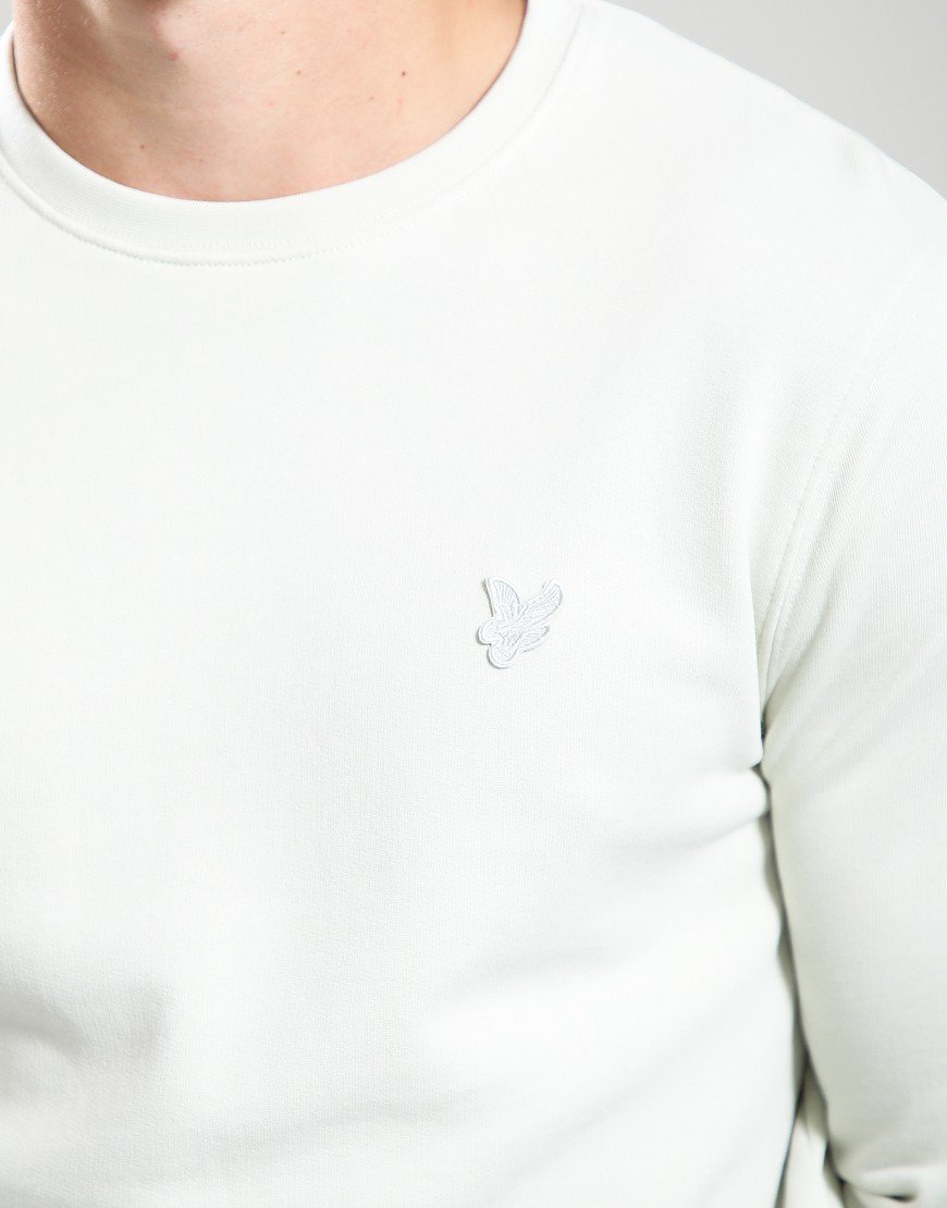 Lyle & Scott Superfine Crew Sweat Celadon Tint