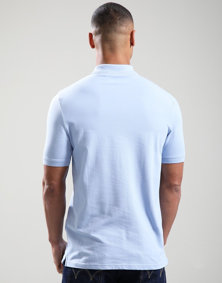 Lyle & Scott Superfine Polo Shirt Brunnera Blue
