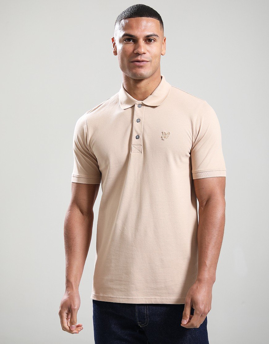Lyle & Scott Superfine Polo Shirt Stealth Brown