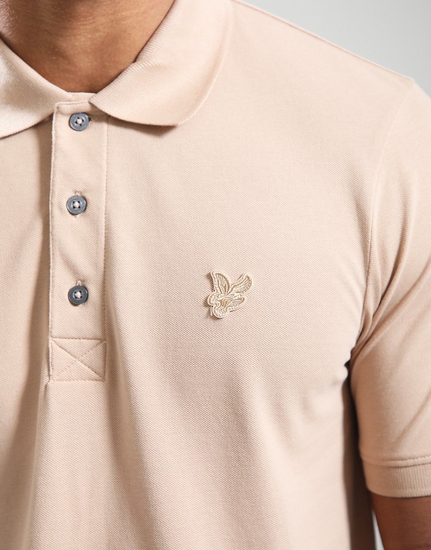 Lyle & Scott Superfine Polo Shirt Stealth Brown
