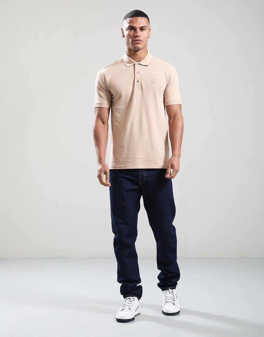 Lyle & Scott Superfine Polo Shirt Stealth Brown