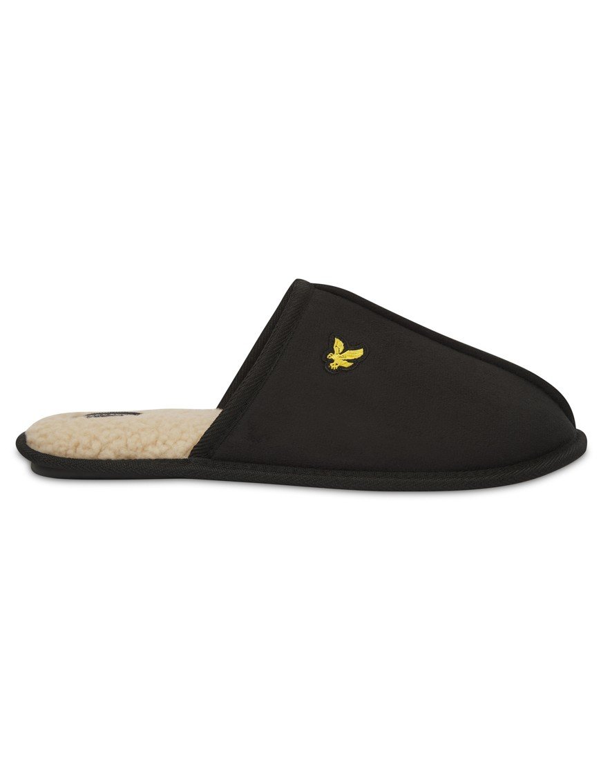 Lyle & Scott Tarquinn Slippers Black