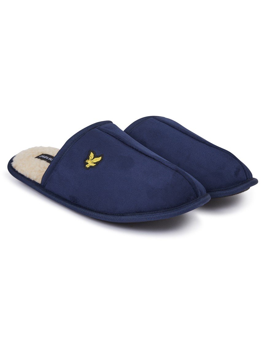 Lyle & Scott Tarquinn Slippers Peacoat