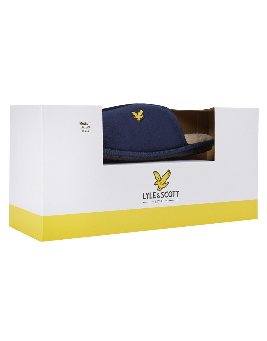 Lyle & Scott Tarquinn Slippers Peacoat
