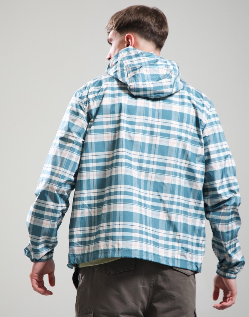 Lyle & Scott Tartan Hooded Zip Jacket Everglade