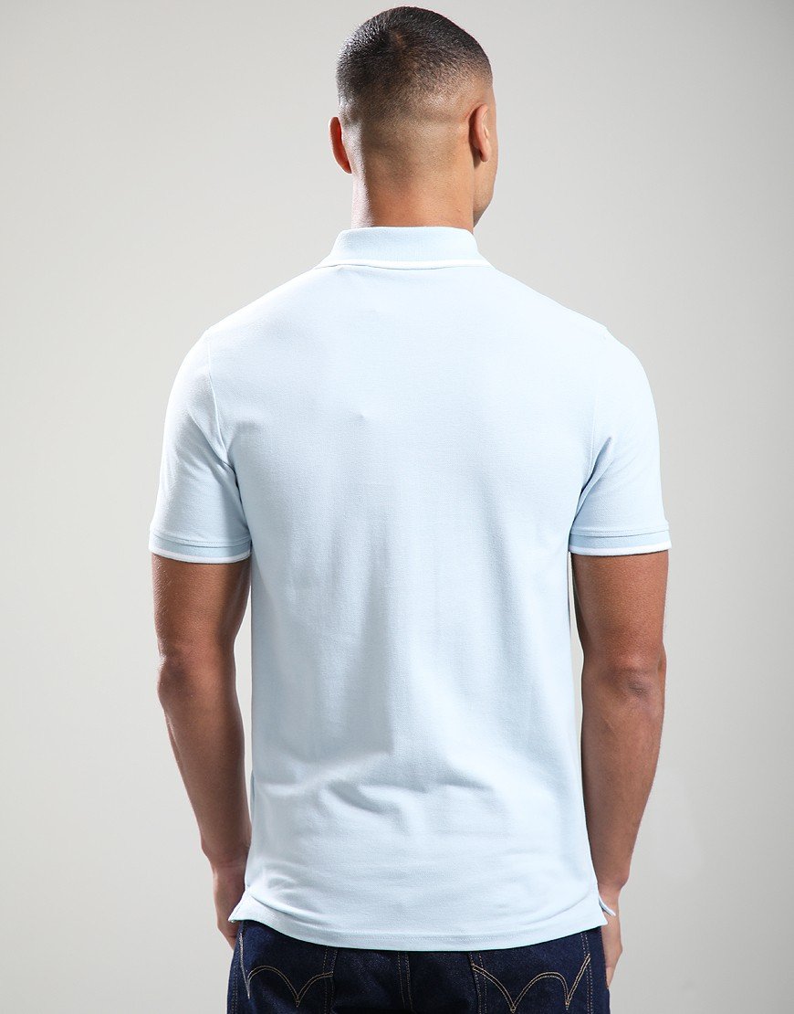 Lyle & Scott Tipped Polo Shirt Fresh Water
