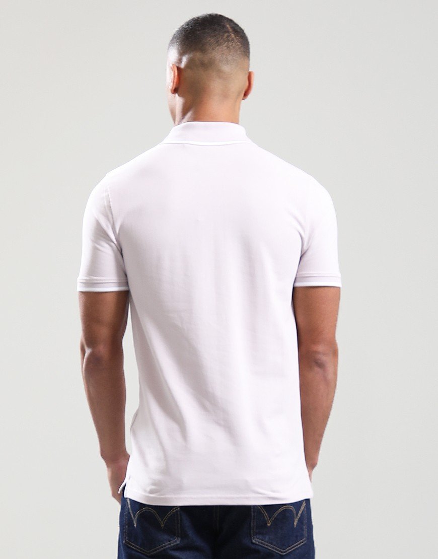 Lyle & Scott Tipped Polo Shirt Iris/White