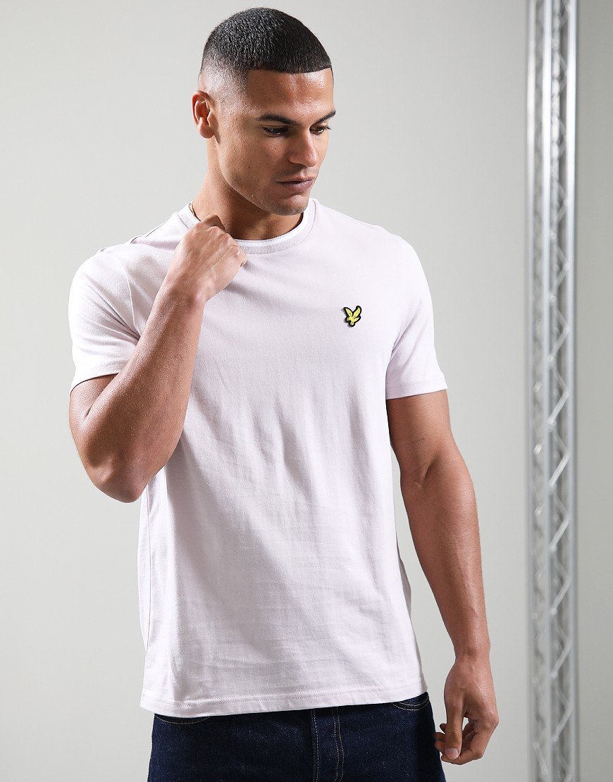 Lyle & Scott Tipped T-Shirt Iris/White