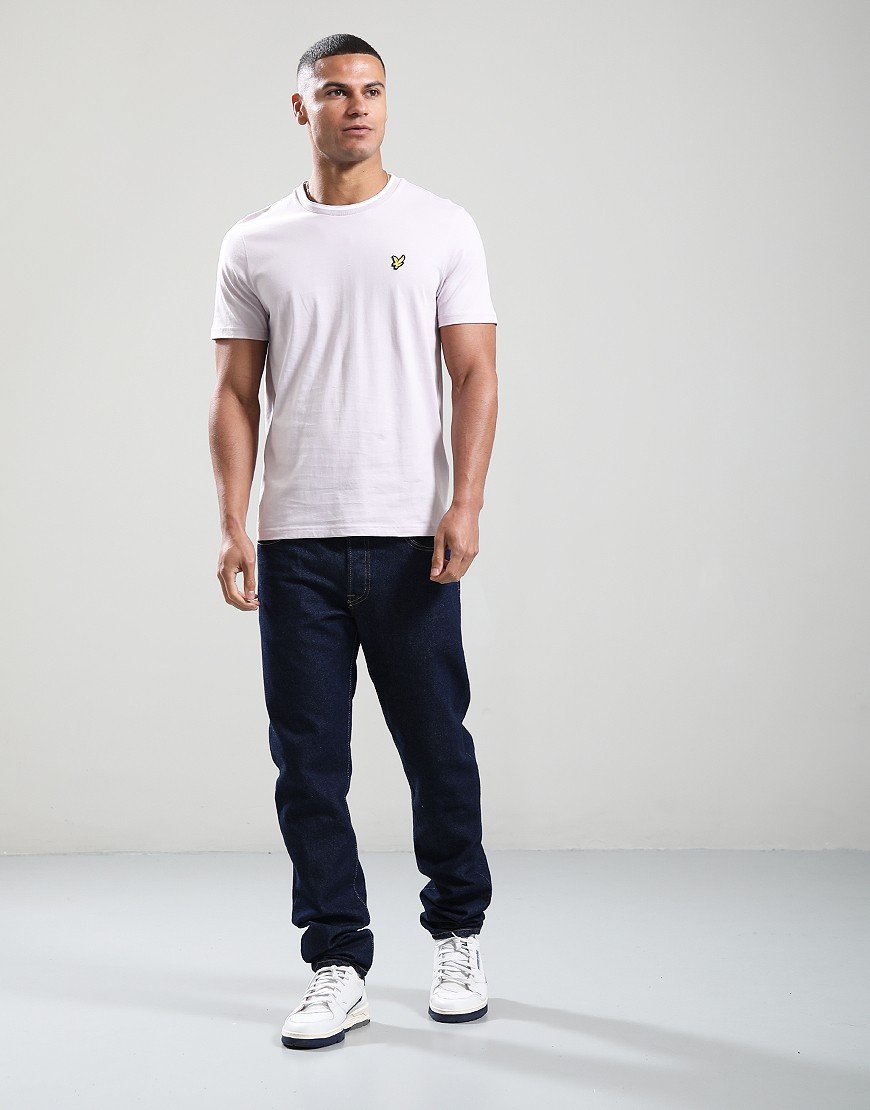 Lyle & Scott Tipped T-Shirt Iris/White