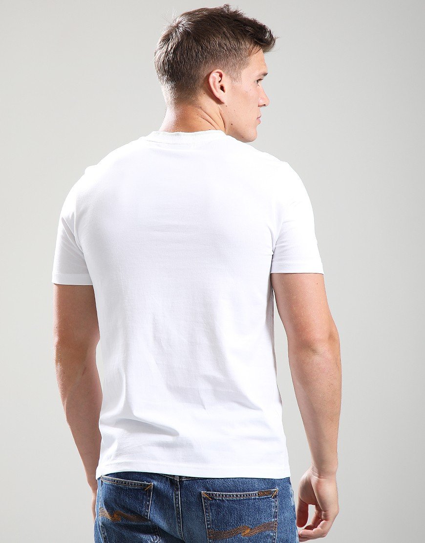 Lyle & Scott Tipped T-Shirt White/Soft Matcha