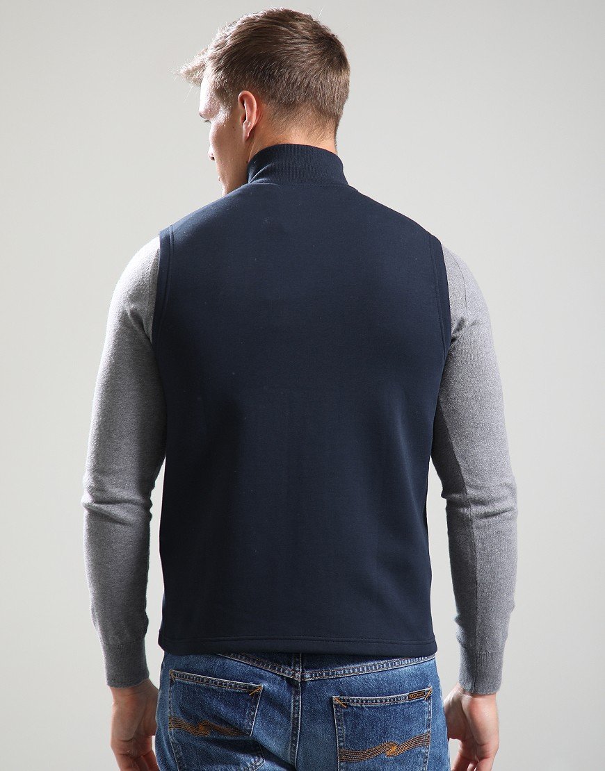 Lyle & Scott Tonal Hybrid Gilet Navy