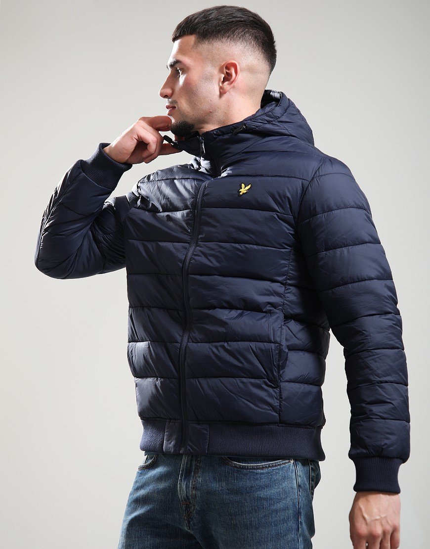 Lyle & Scott Wadded Jacket Dark Navy
