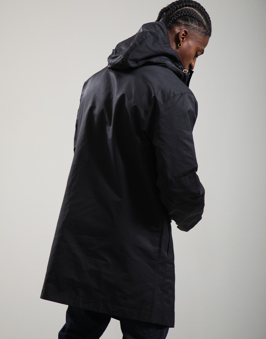 Lyle & Scott Waxed Guard Parka Jet Black