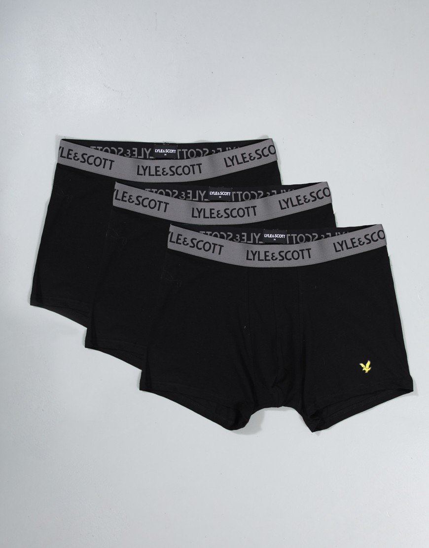 Lyle & Scott Willoughby Trunk Black/Grey