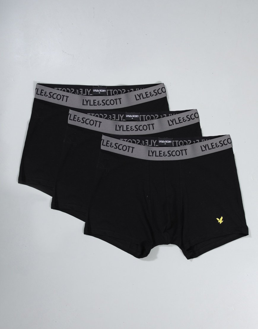 Lyle & Scott Willoughby Trunk Black/Grey