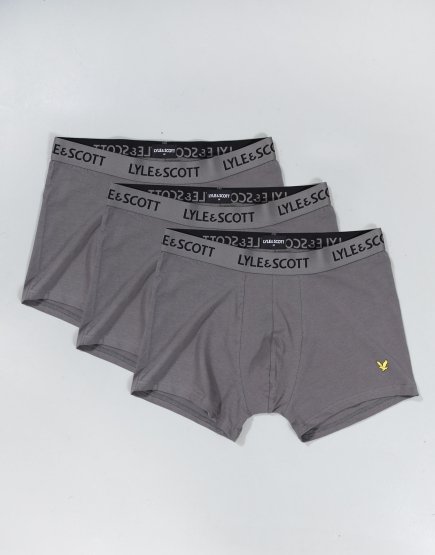Lyle & Scott Willoughby Trunk Grey Marl