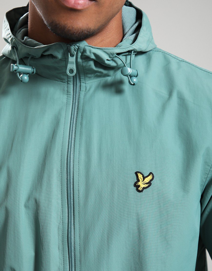 Lyle & Scott Zip Through Jacket Agave Green