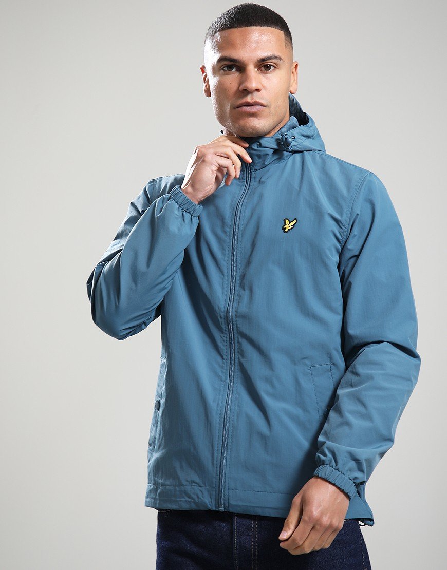 Lyle & Scott Zip Through Jacket Deep Water