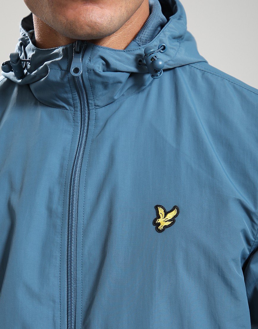 Lyle & Scott Zip Through Jacket Deep Water
