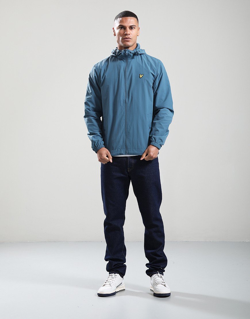 Lyle & Scott Zip Through Jacket Deep Water