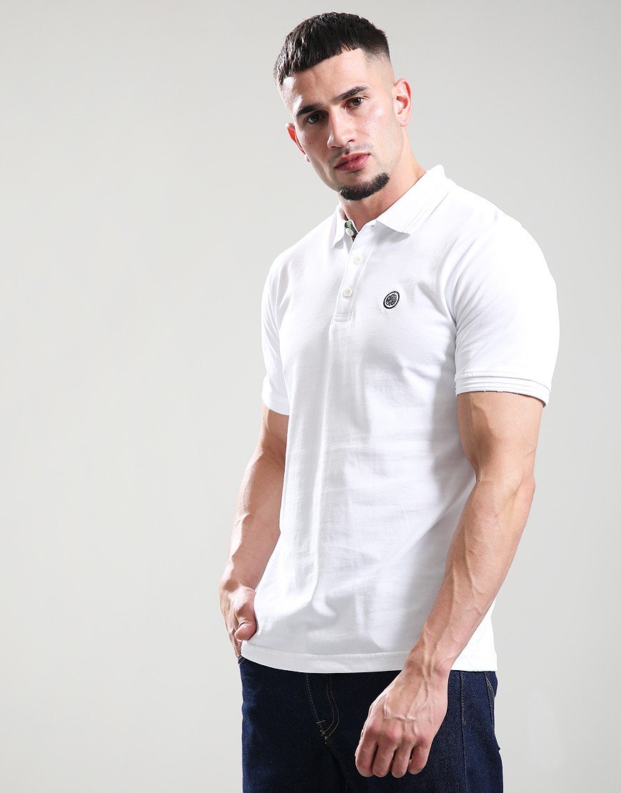 Pretty Green House Paisley Polo Shirt White