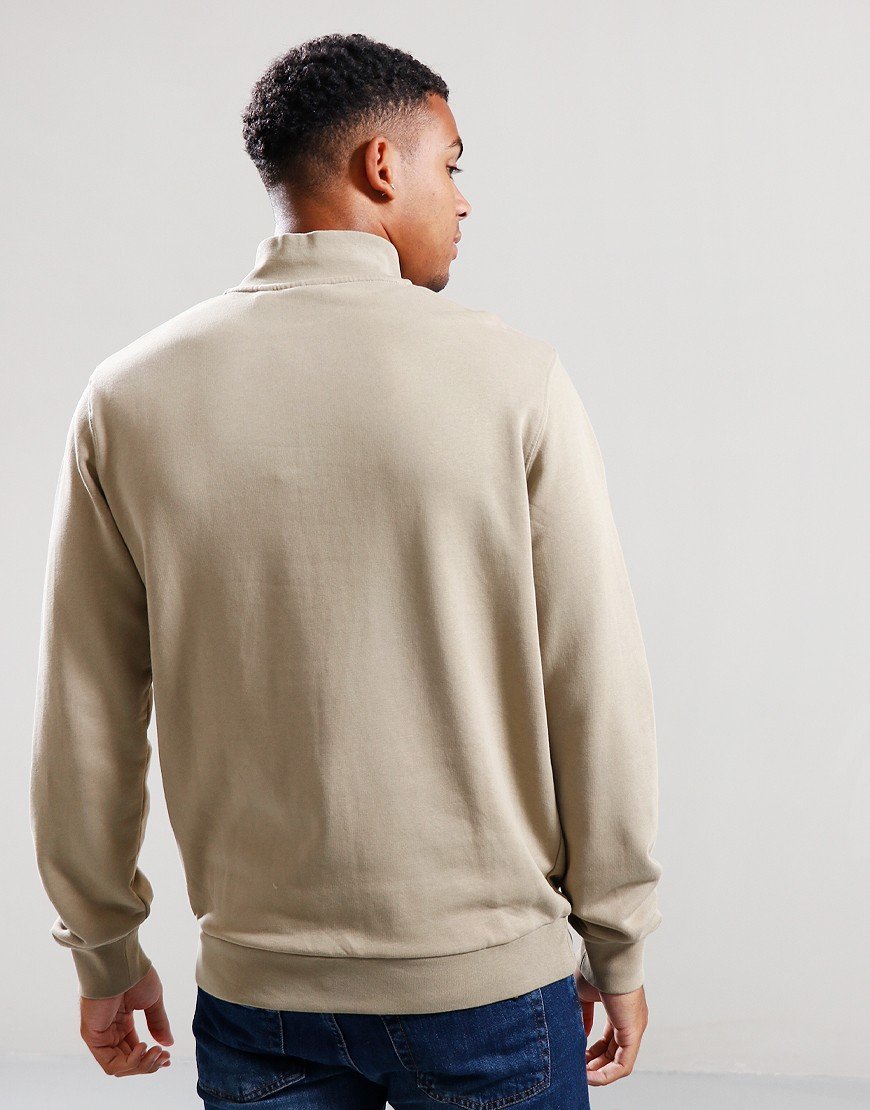 Lyle & Scott Loopback Quarter Zip Sweat Sage Uniform