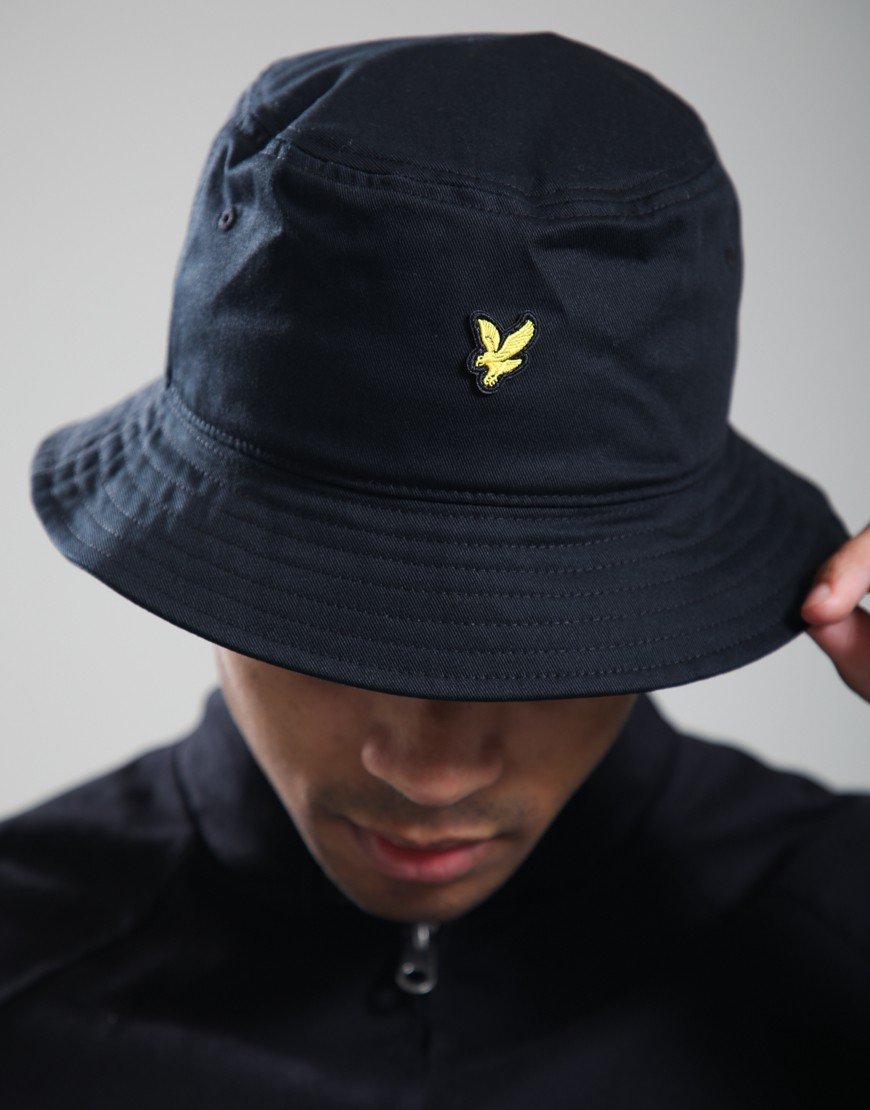 Lyle & Scott Bucket Hat Jet Black