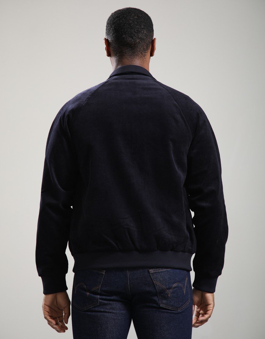 Lyle & Scott Cord Harrington Jacket Dark Navy