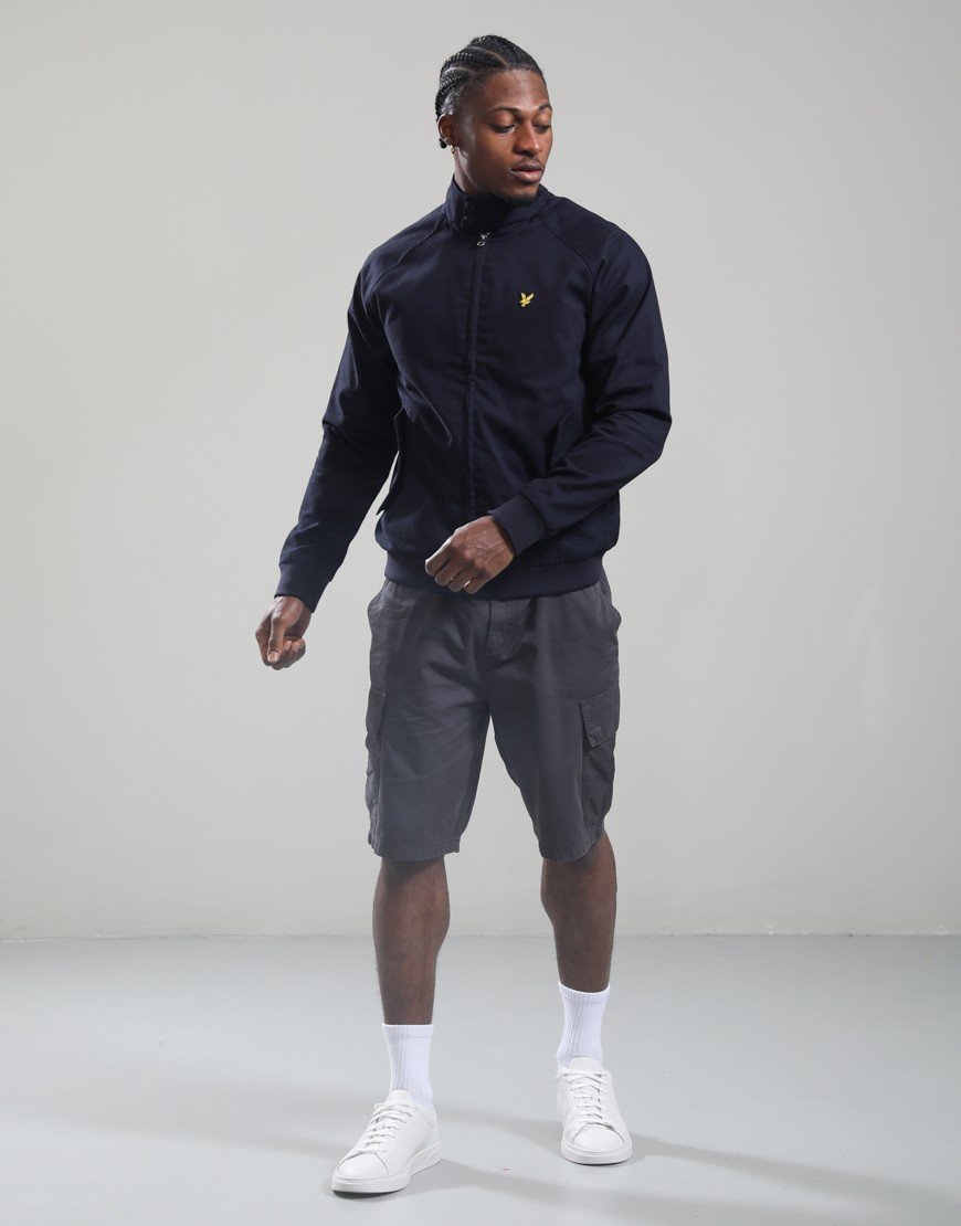 Lyle & Scott Cotton Harrington Jacket Dark Navy