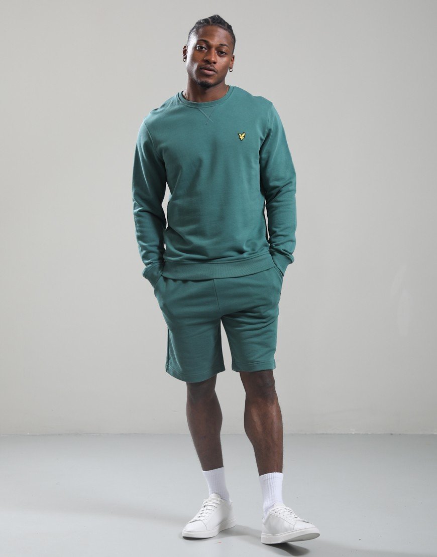 Lyle & Scott Crew Neck Sweat Everglade